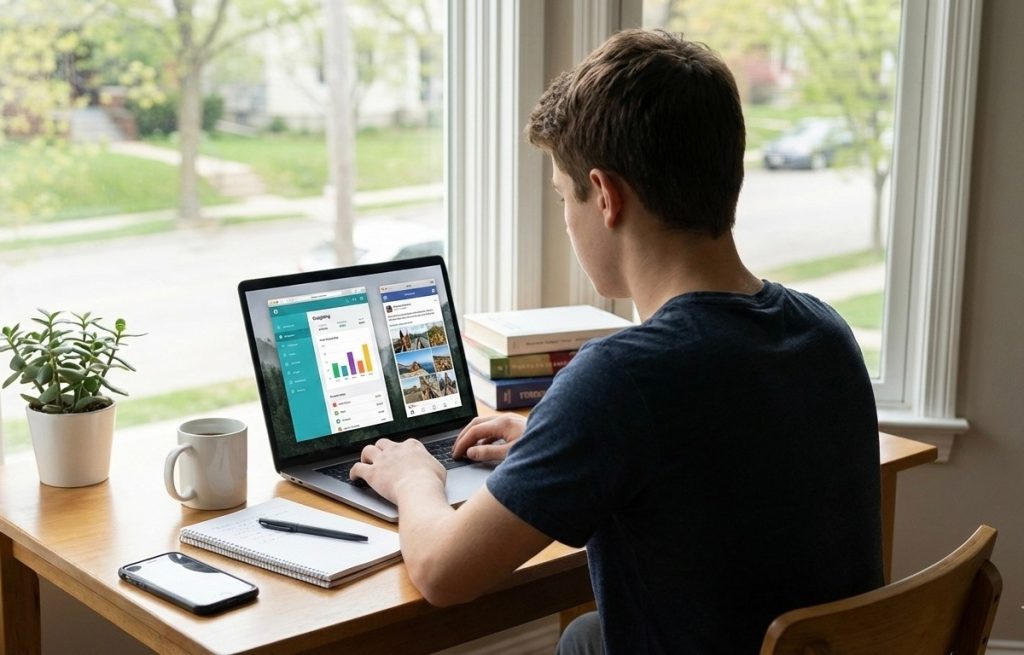 Alt="finanzas personales y redes sociales"